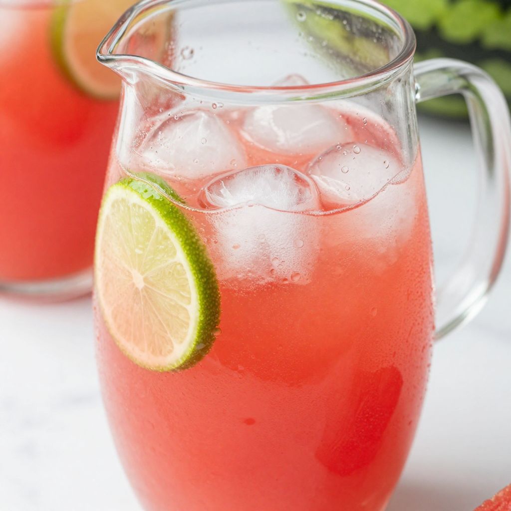 Agua fresca in pitcher