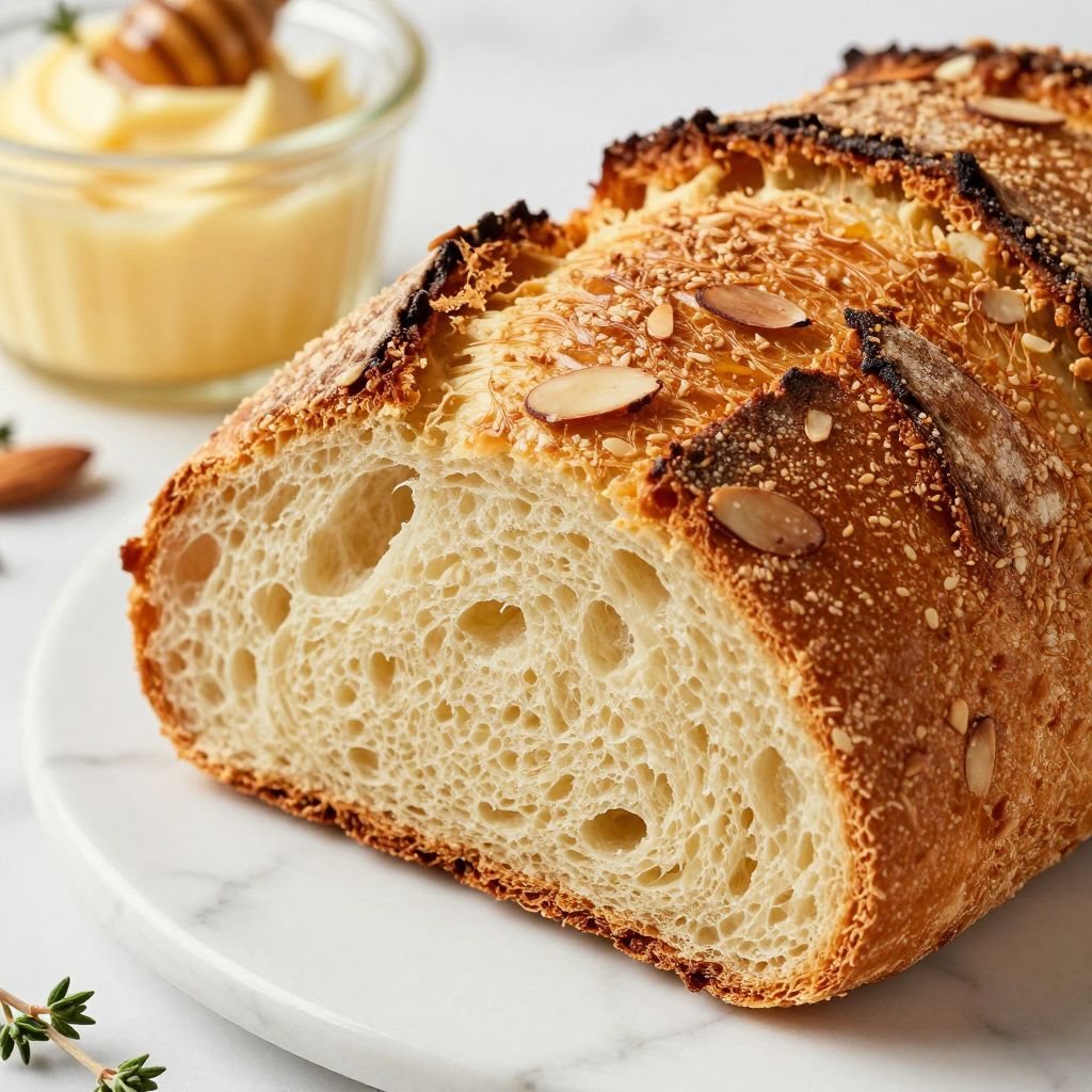 Almond flour bread step-by-step