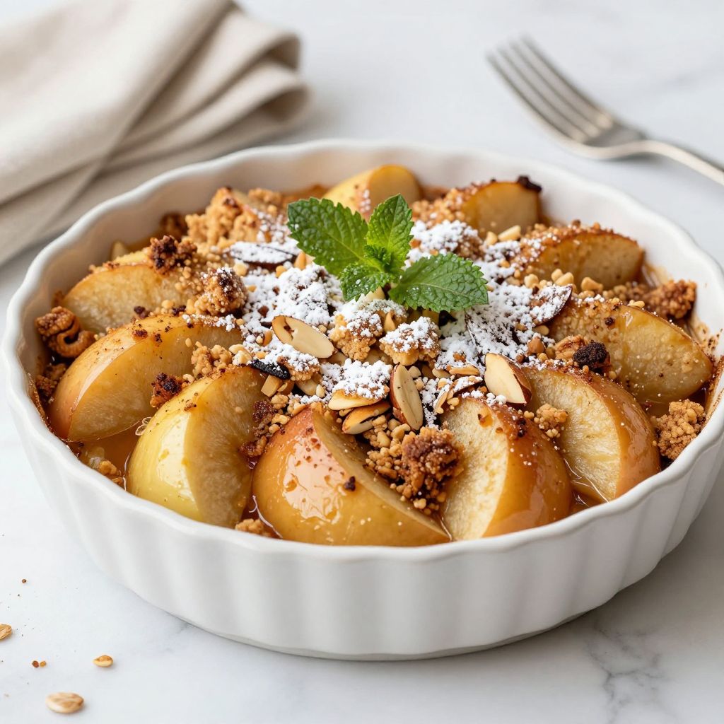 Finished Apple Crisp Image