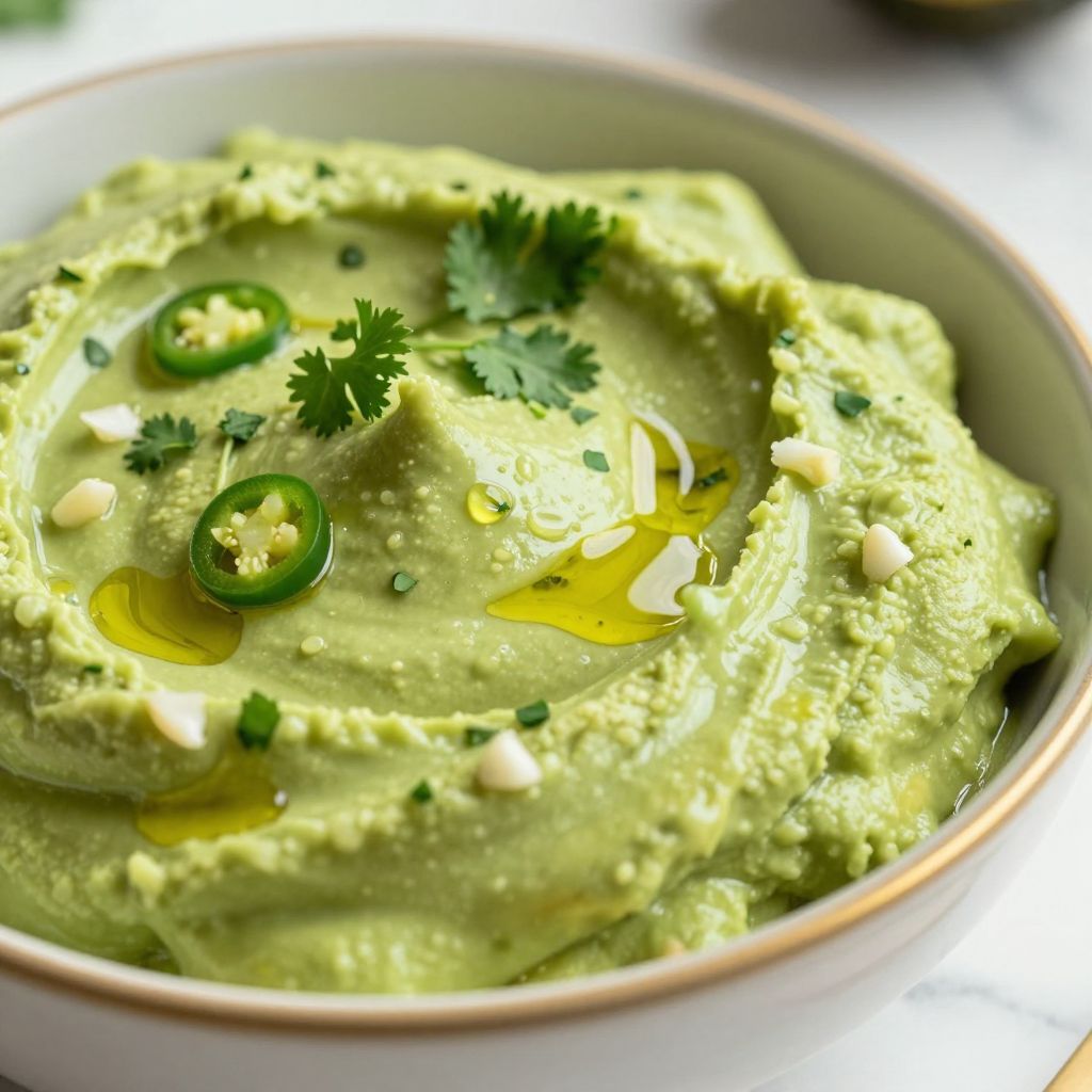Avocado crema process image