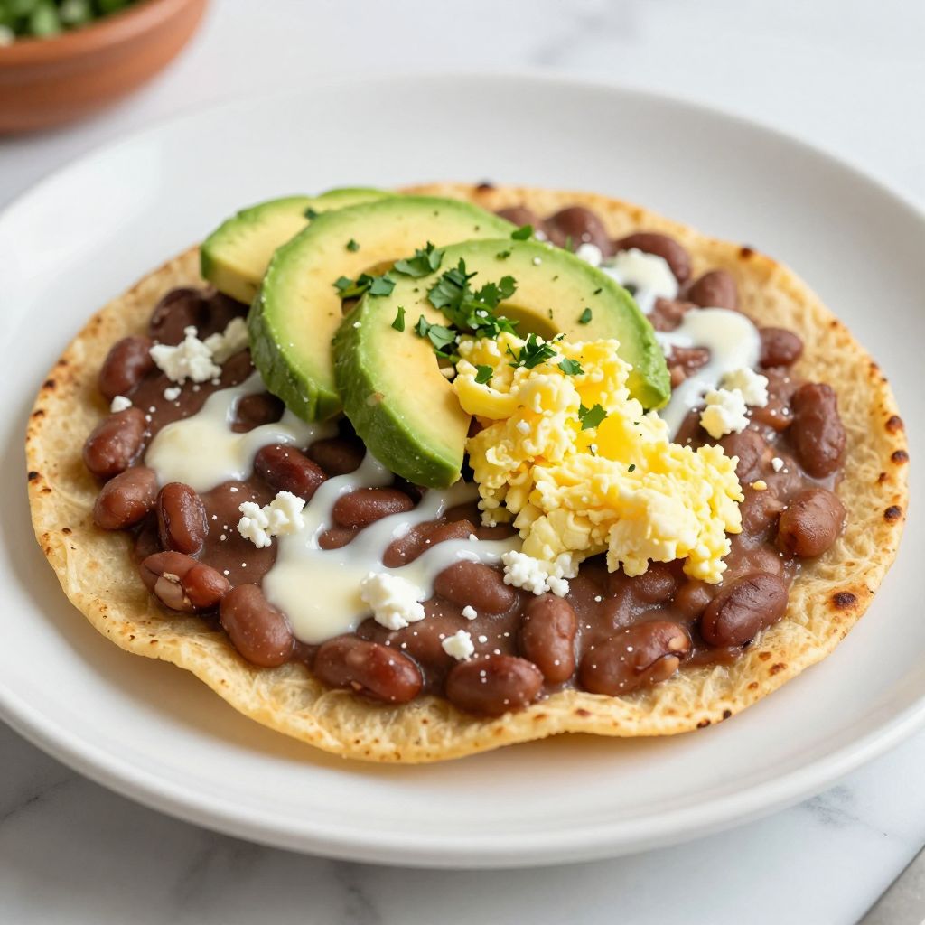 Baleadas step-by-step photo