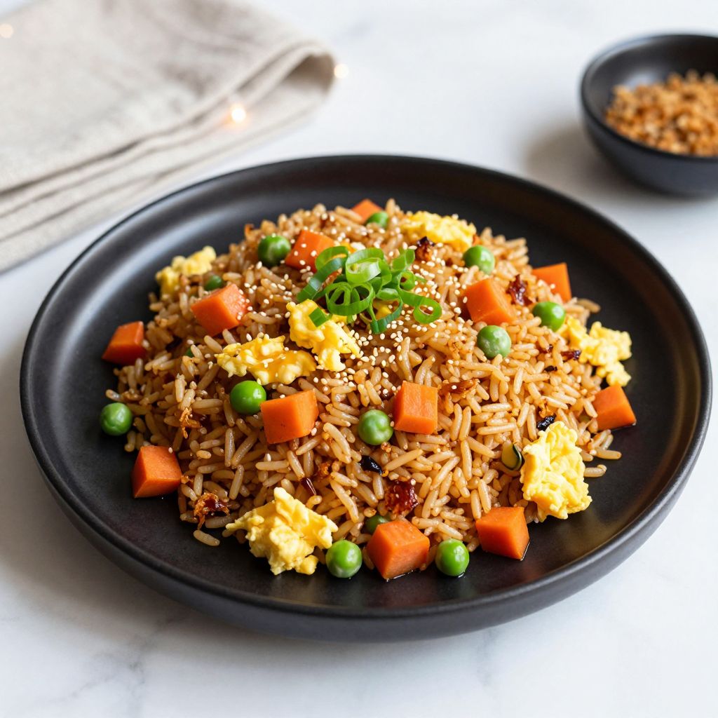 Serving of Benihana fried rice