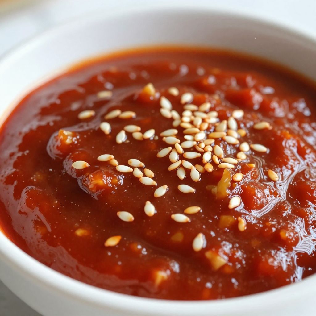 Bibimbap Sauce Preparation