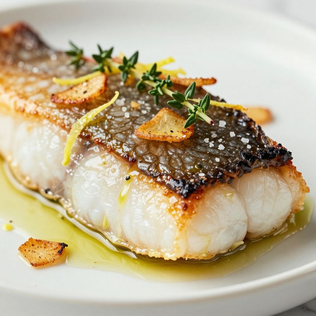 Black Sea Bass Cooking Step