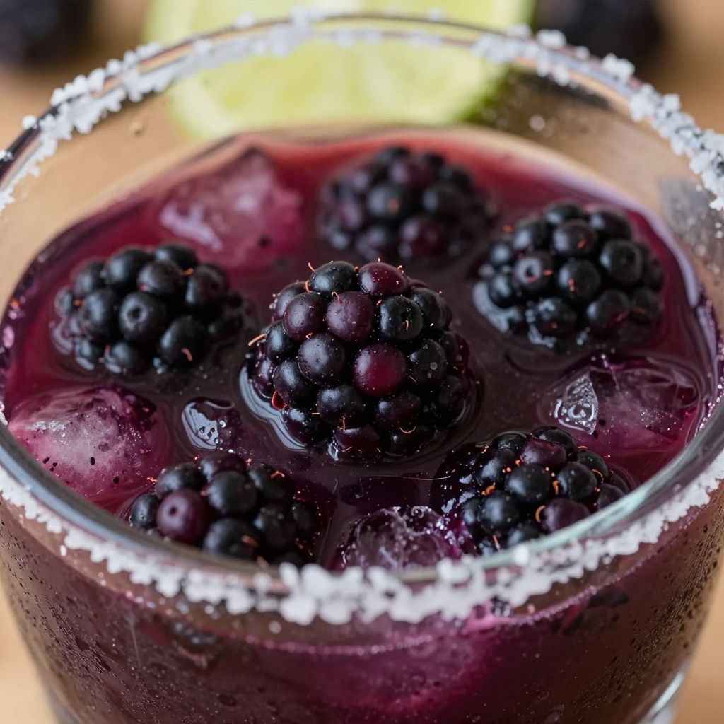 Blackberry Margarita Preparation