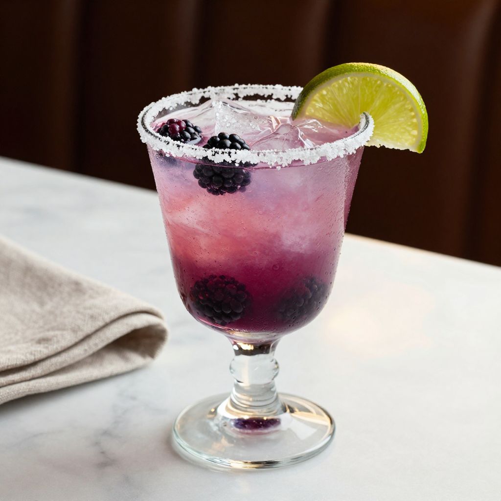 Blackberry Margarita Serving