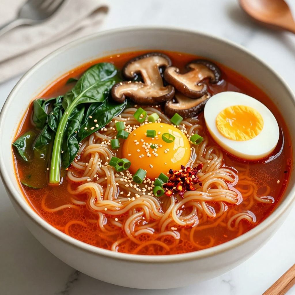 Buldak Ramen Serving