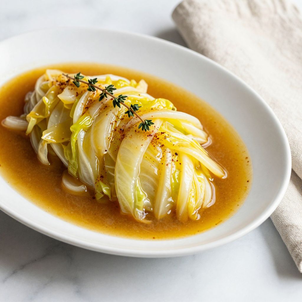 Cabbage Boil Serving Suggestion