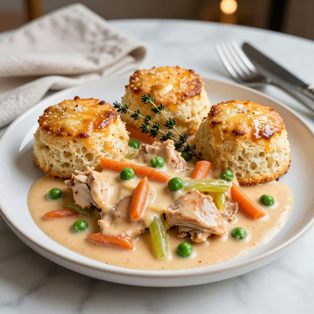 Chicken and biscuits recipe