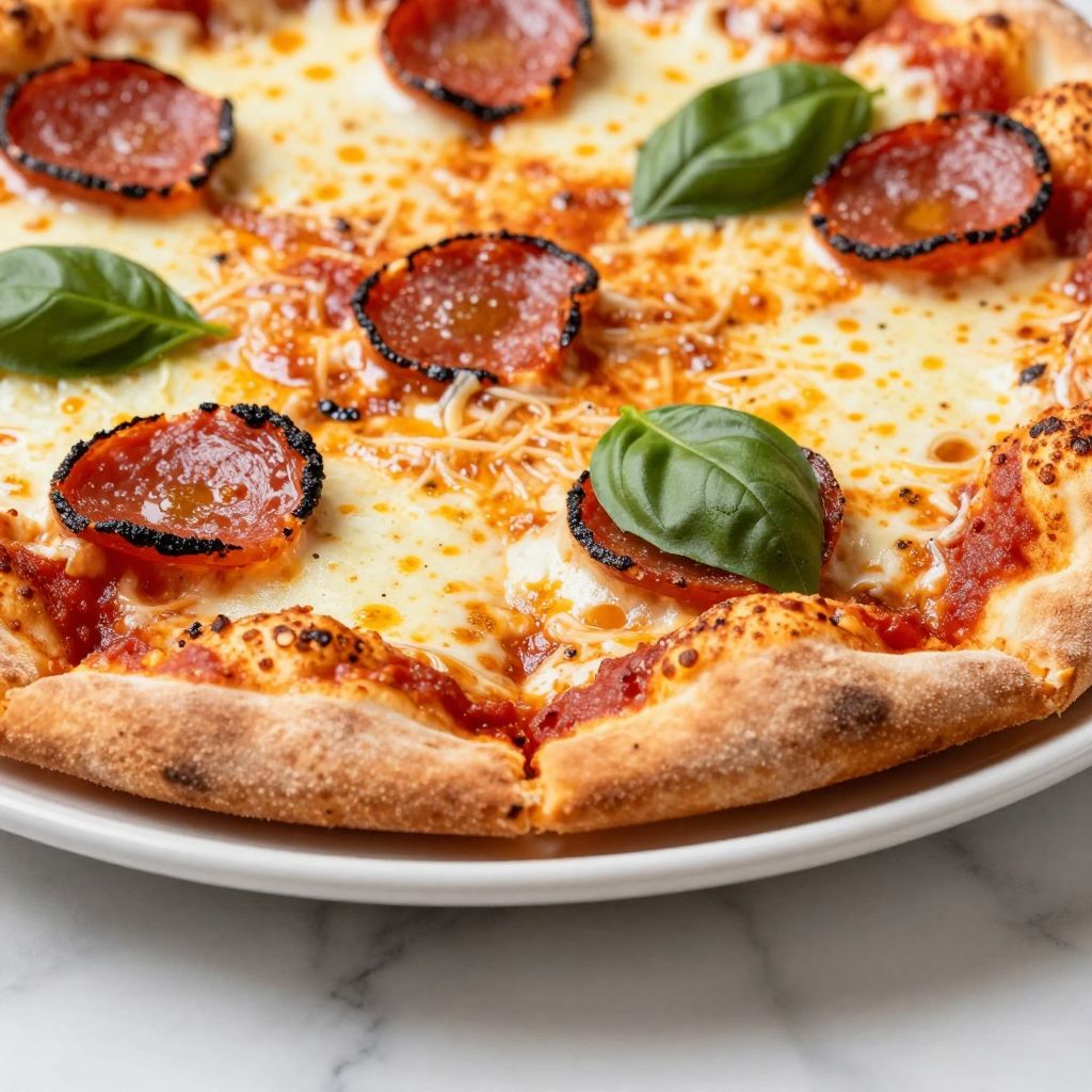 Chicken crust pizza step-by-step