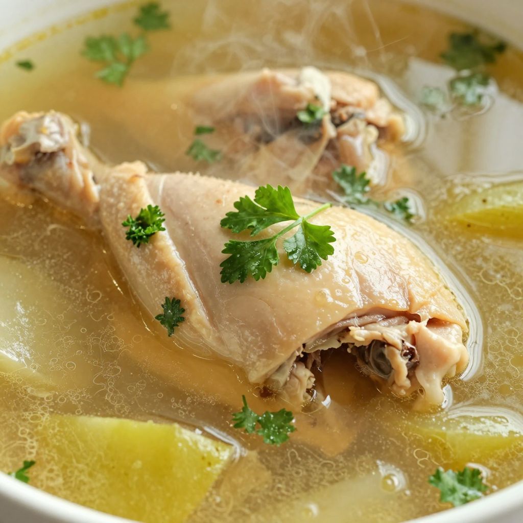 Chicken Soup in pot