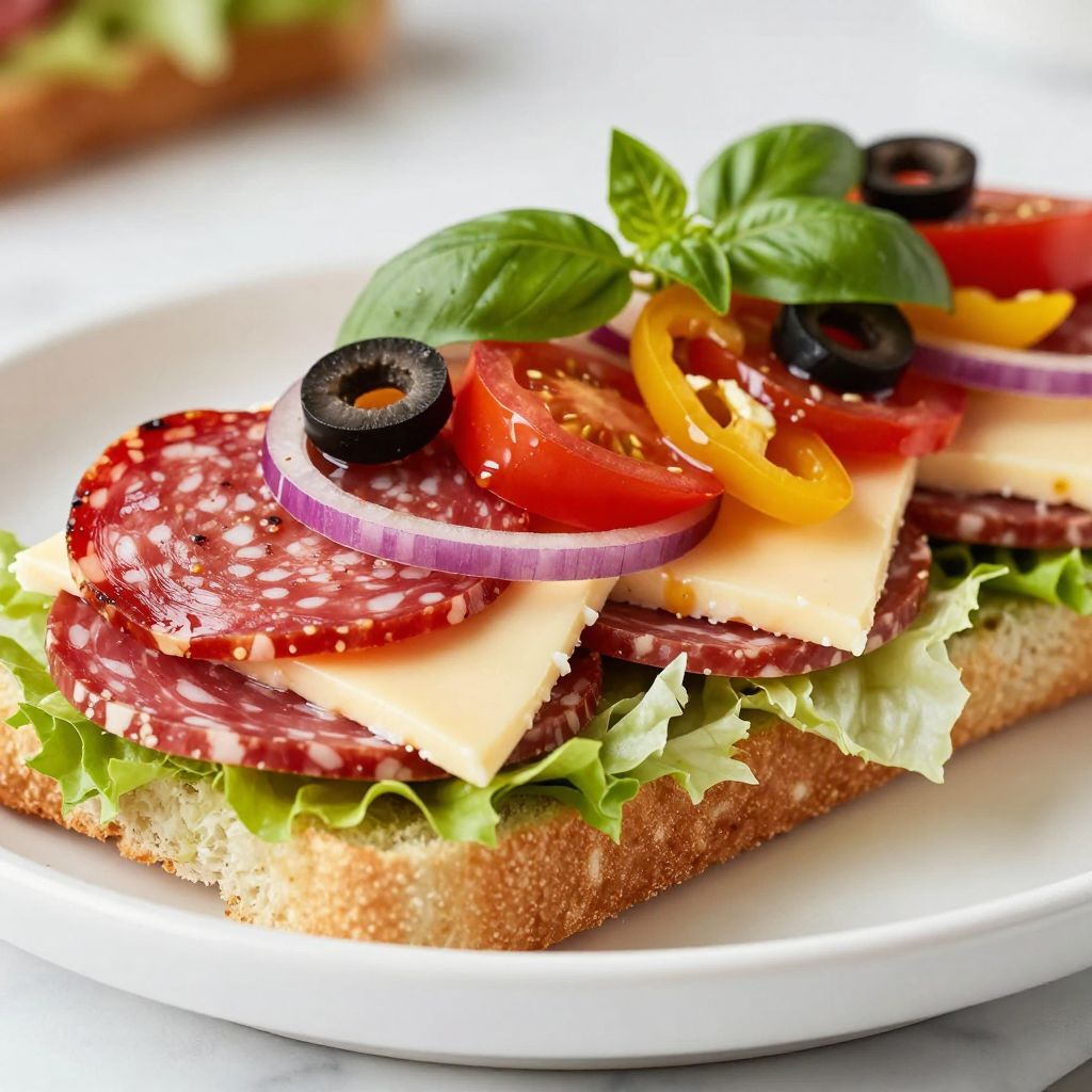 Chopped Italian Sandwich on board