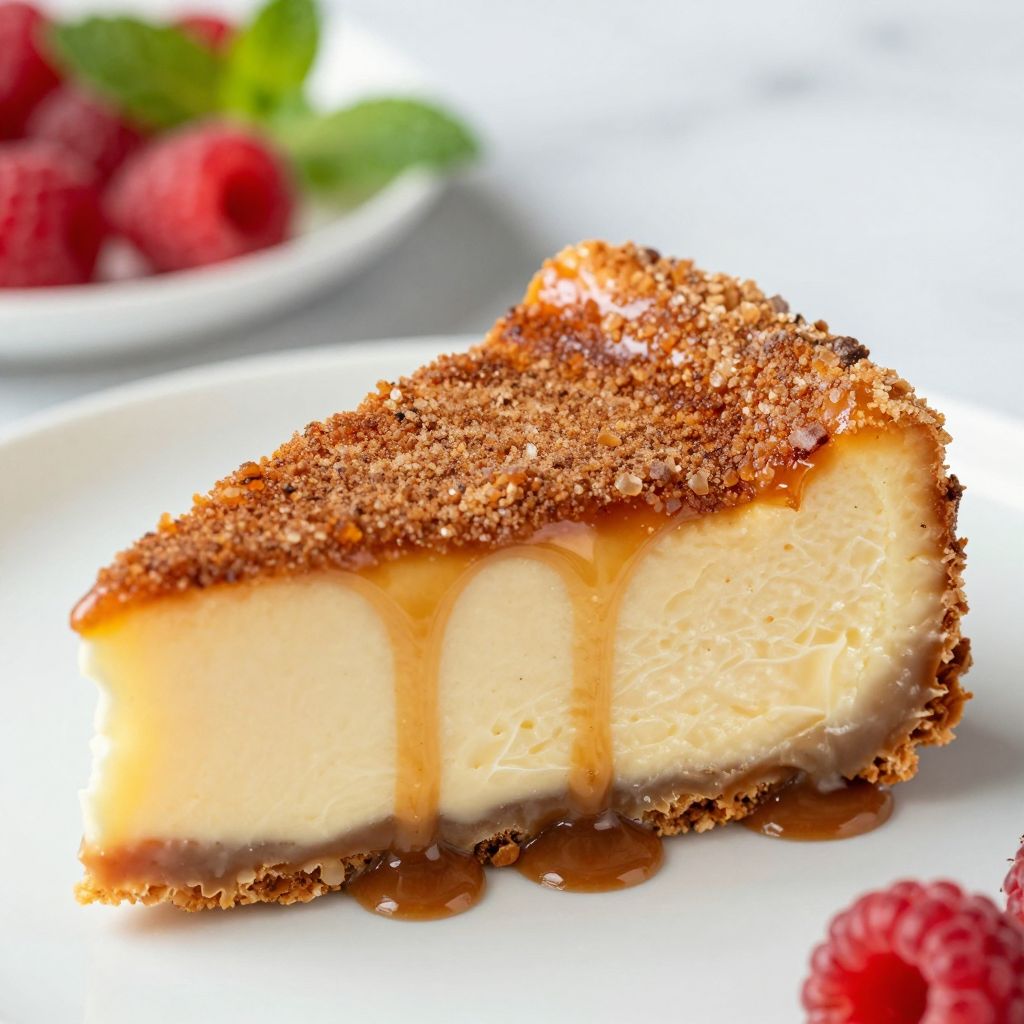 Churro Cheesecake finished and sliced