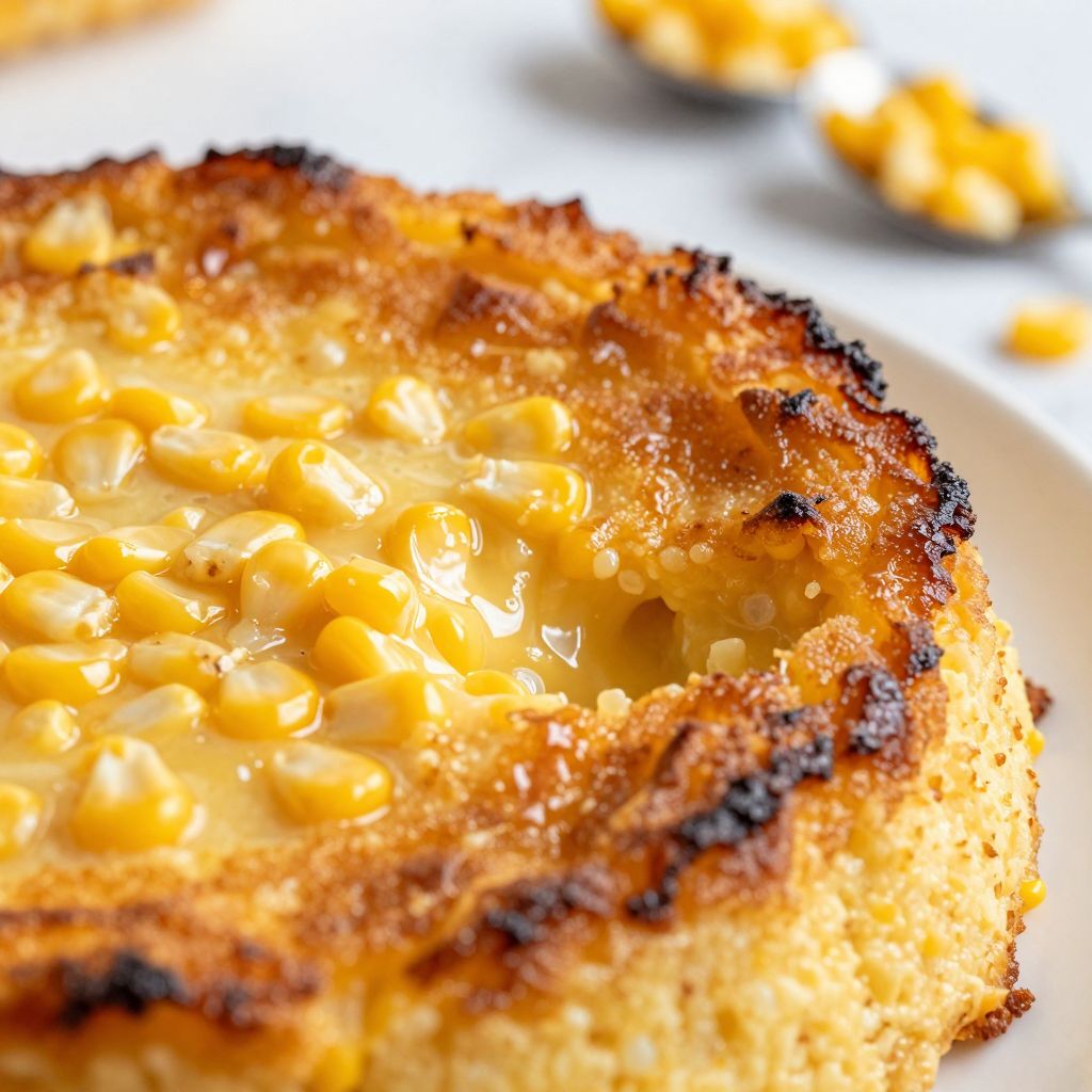 Corn Pudding with Jiffy Mix