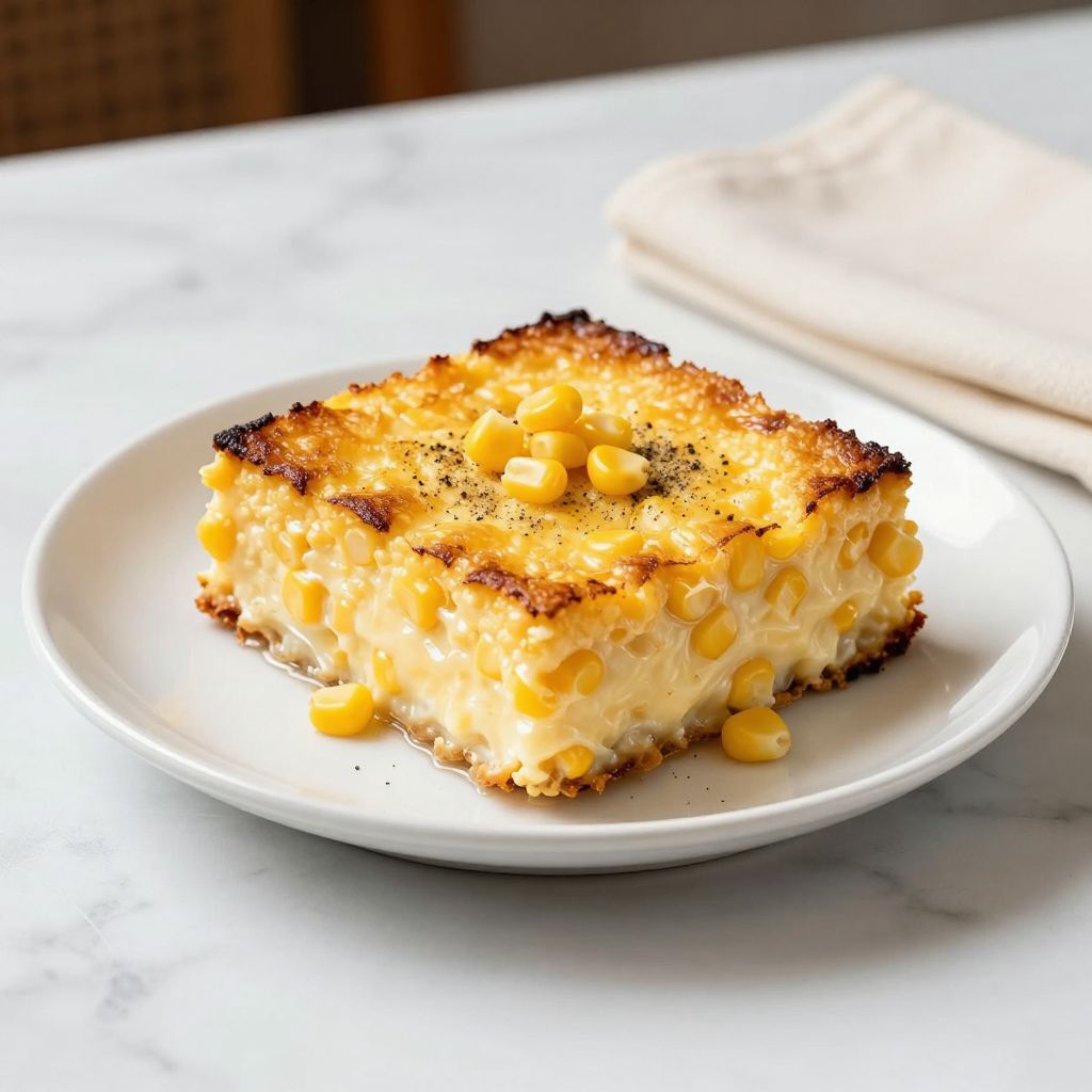 Corn Pudding with Jiffy Mix - Variation