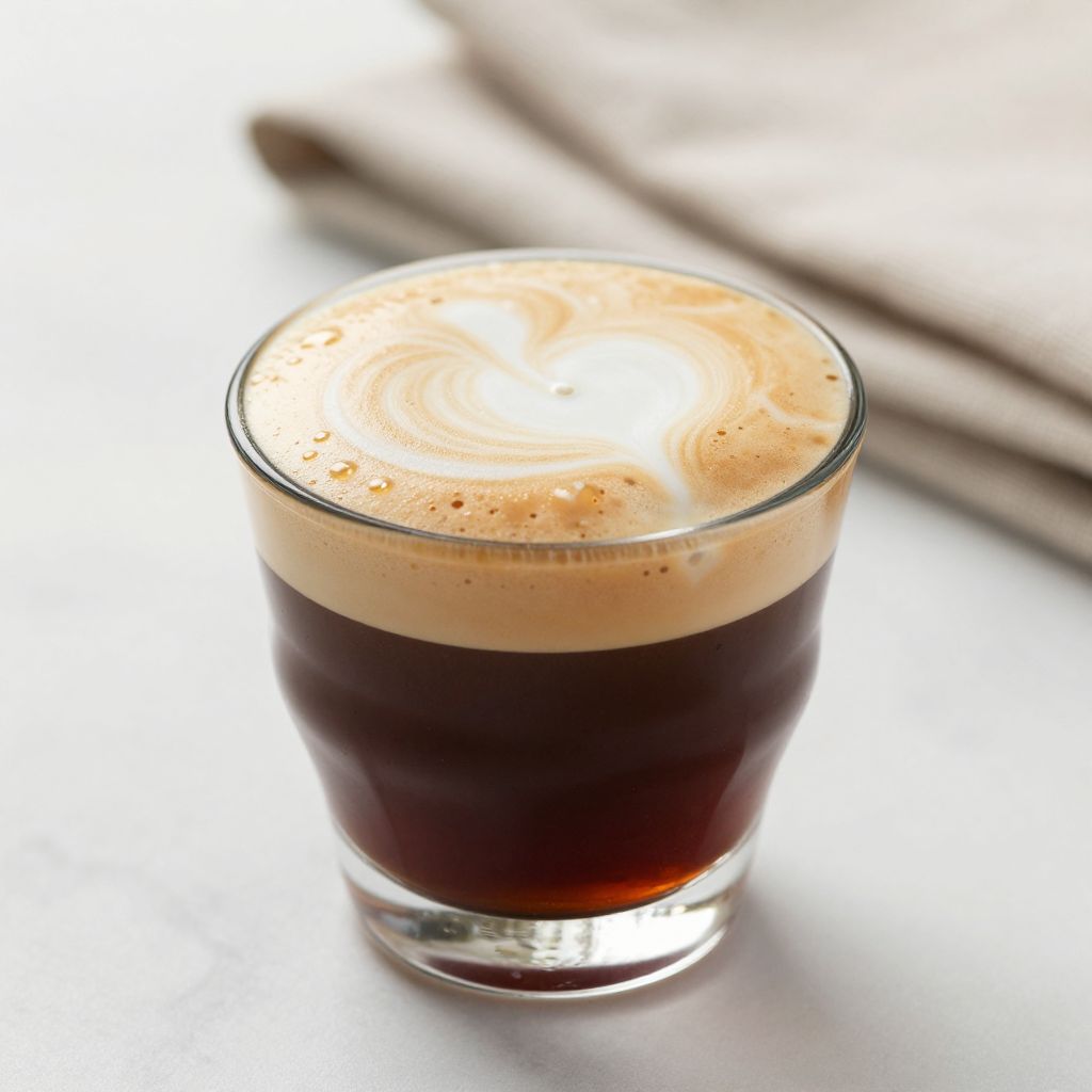 Cortado finished cup image