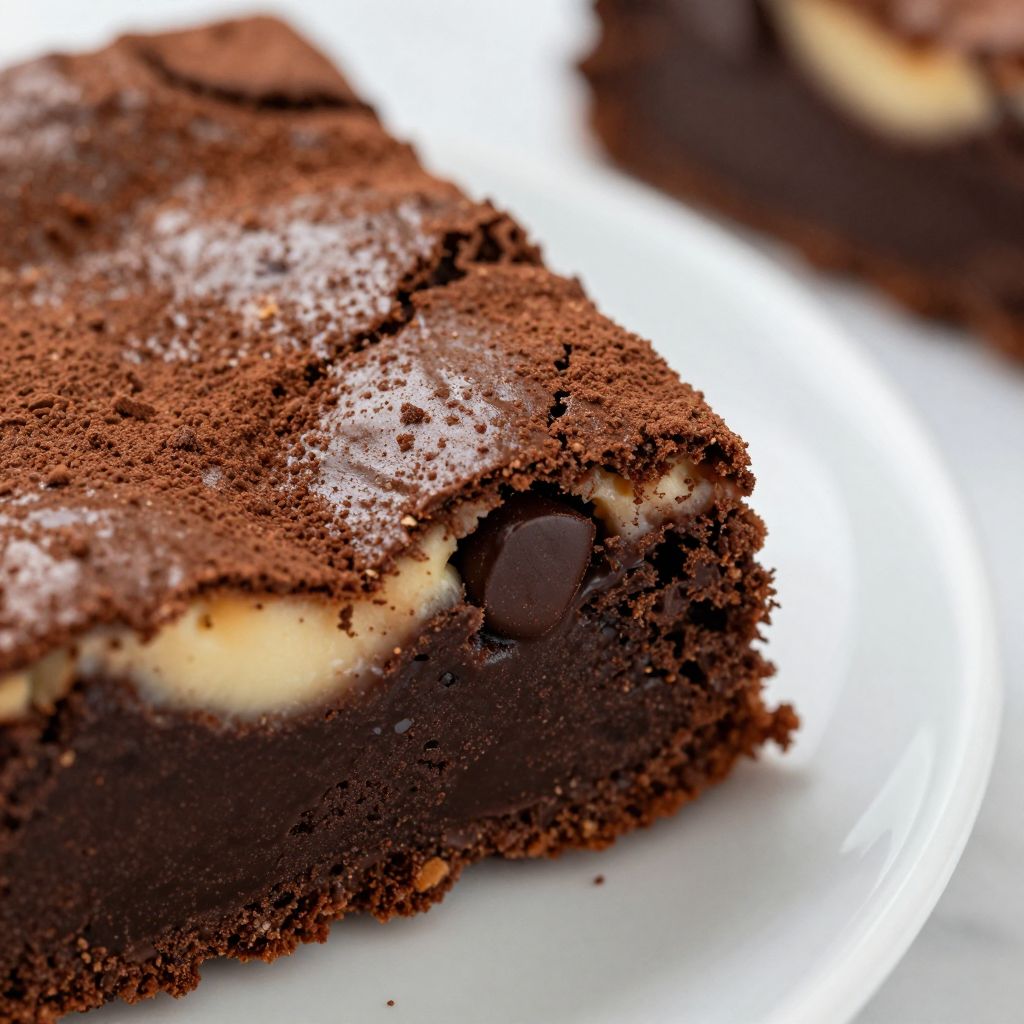 Cottage Cheese Brownies Step
