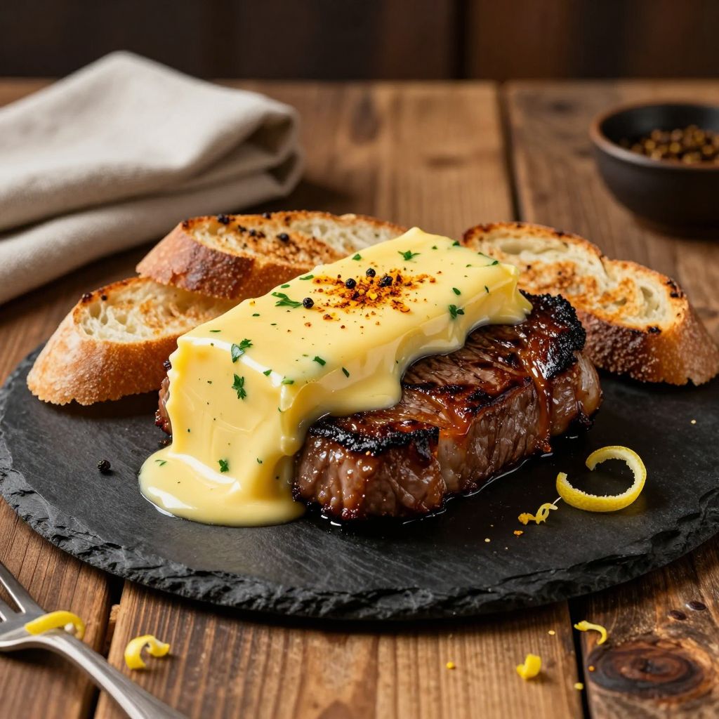 Cowboy butter serving