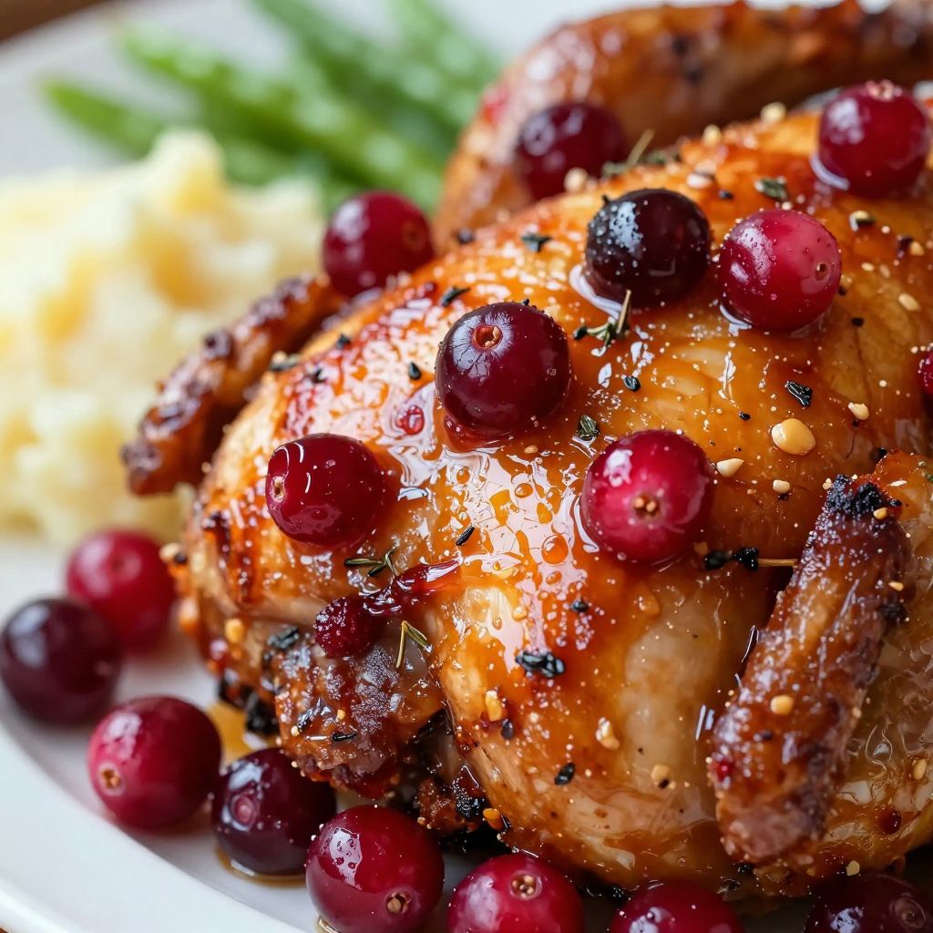 Cranberry Chicken Cooking