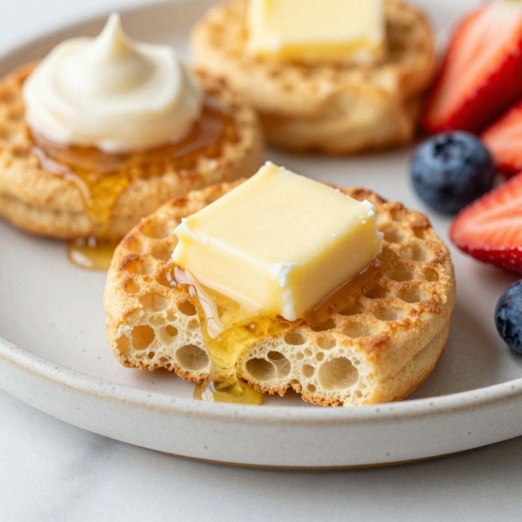 Crumpet recipe step by step