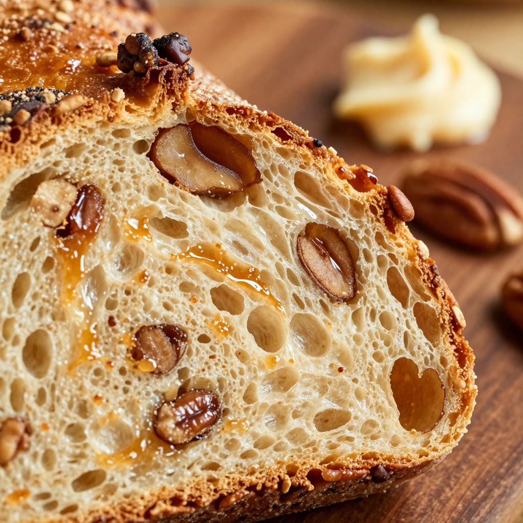 Date nut bread step by step image