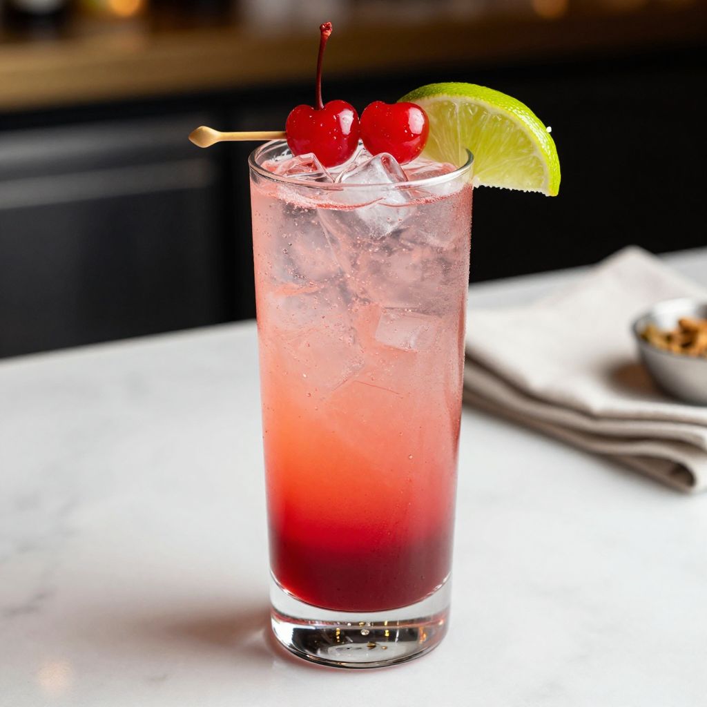 Dirty Shirley cocktail