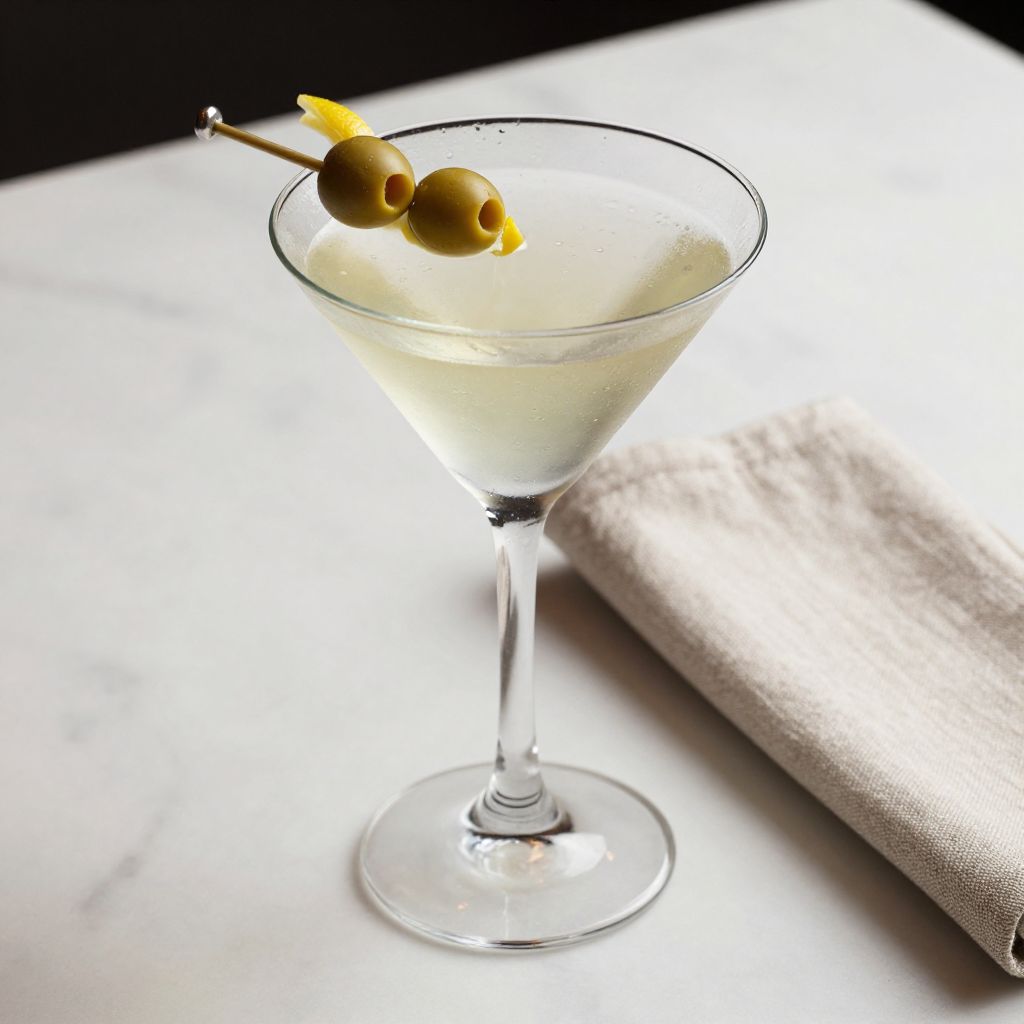 Dirty Vodka Martini