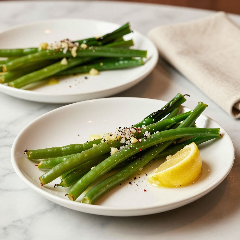 Served French Green Beans