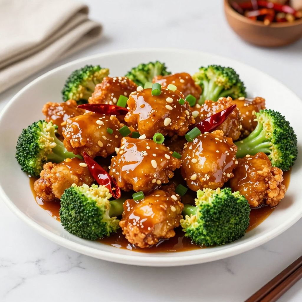 General Tso Sauce served