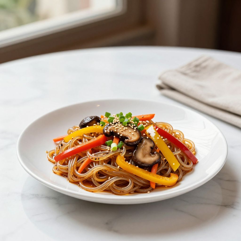 Final glass noodles dish