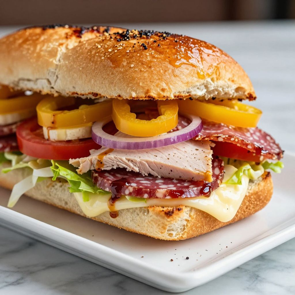 Grinder sandwich process