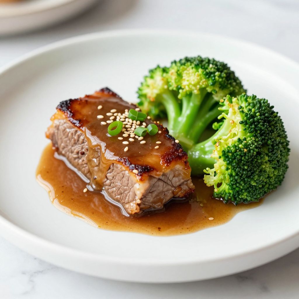 Ground Beef and Broccoli Cooking Steps Image