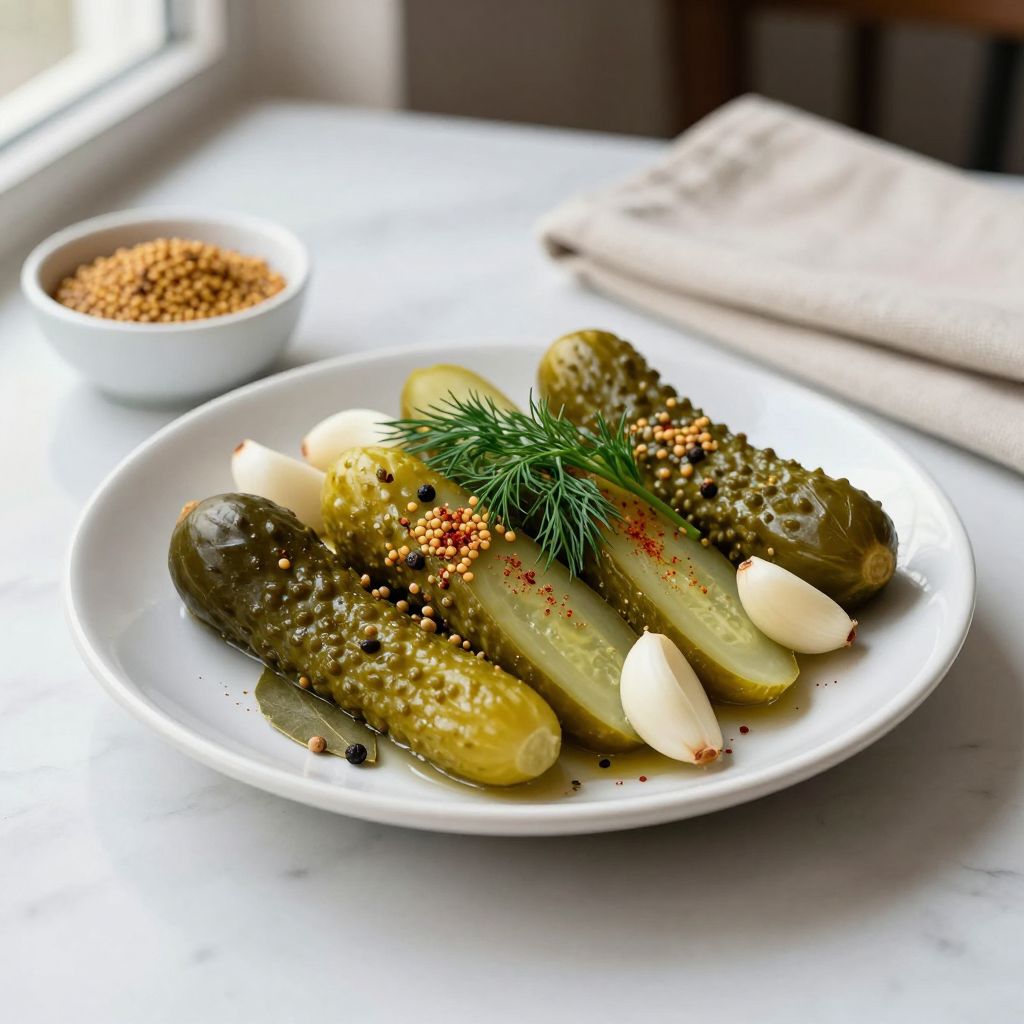 Half Sour Pickles