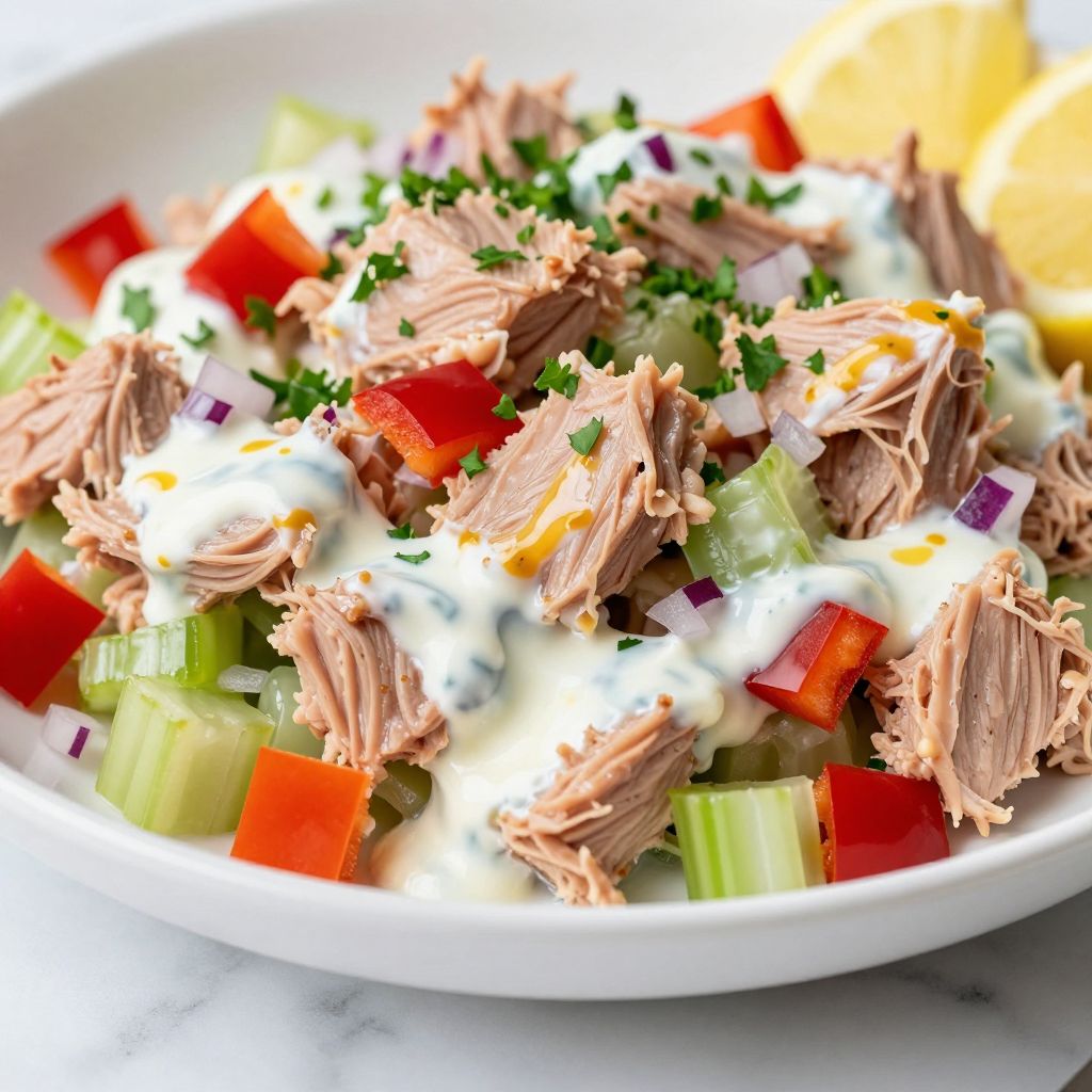 Healthy Tuna Salad Step Image