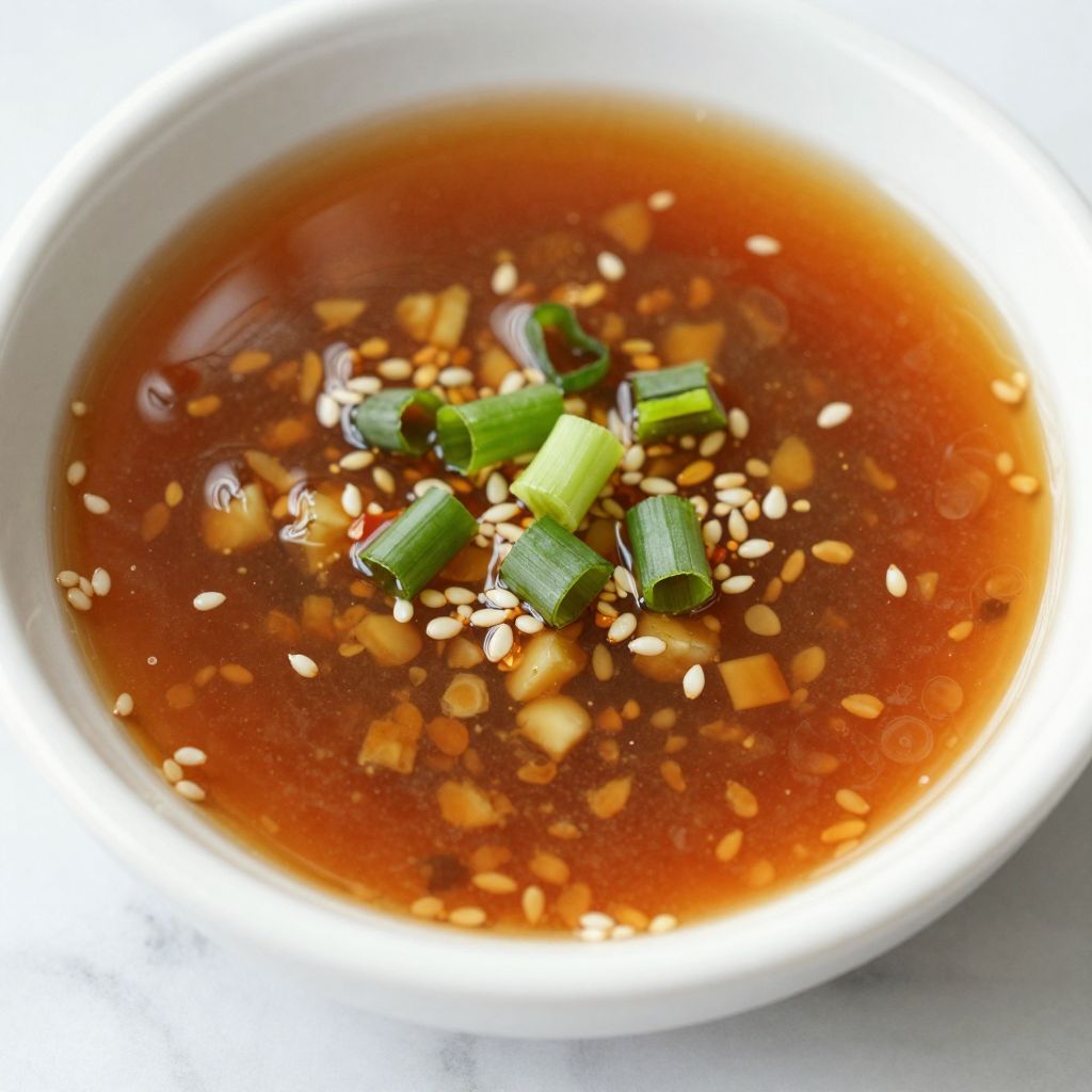 Hibachi sauce cooking step