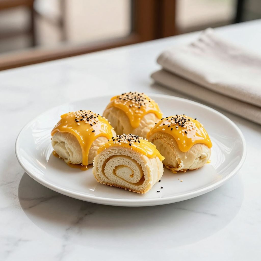 Kaiser Rolls Freshly Baked