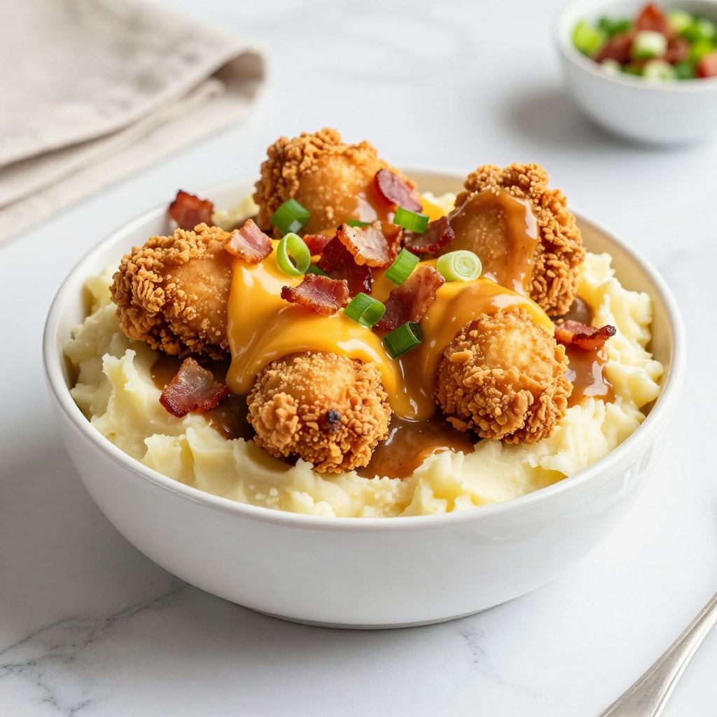 Assembled KFC Bowl