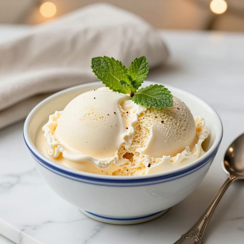 Finished KitchenAid Ice Cream