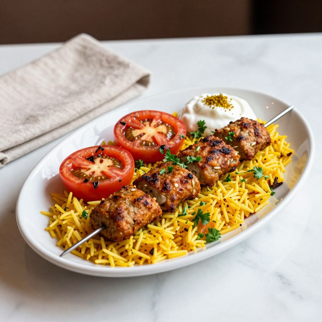 Final Koobideh Dish