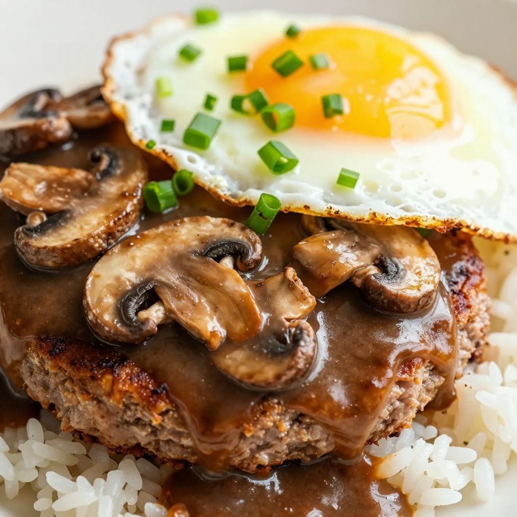 Loco Moco Process Photo