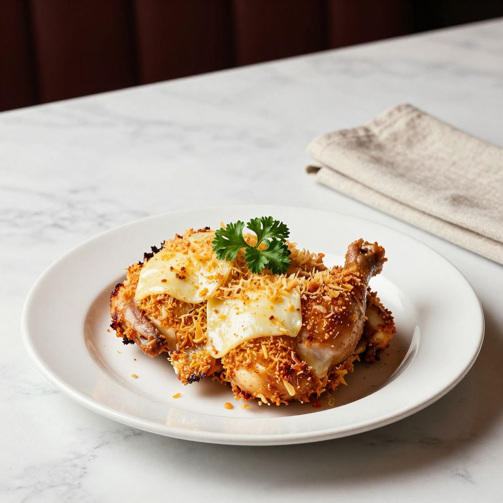 Longhorn Parmesan Crusted Chicken