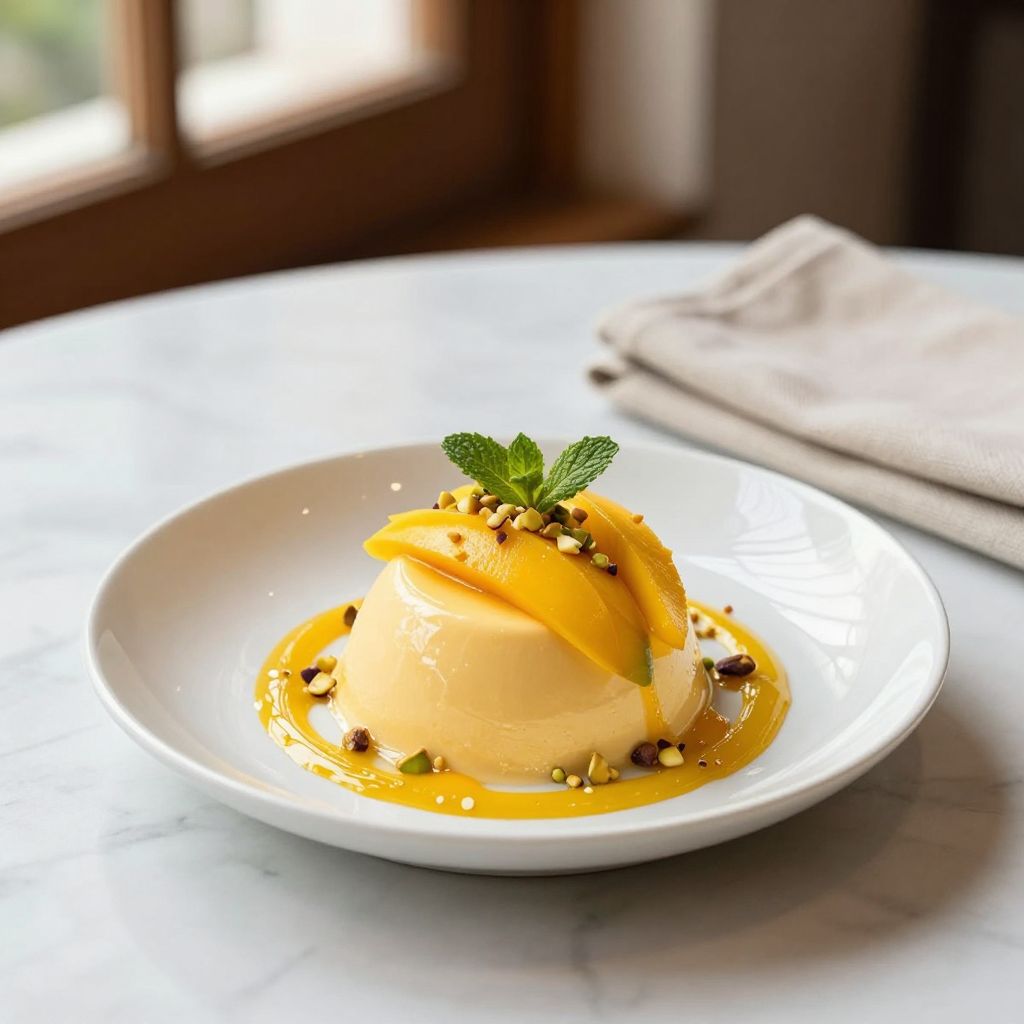 Mango Mousse Dessert