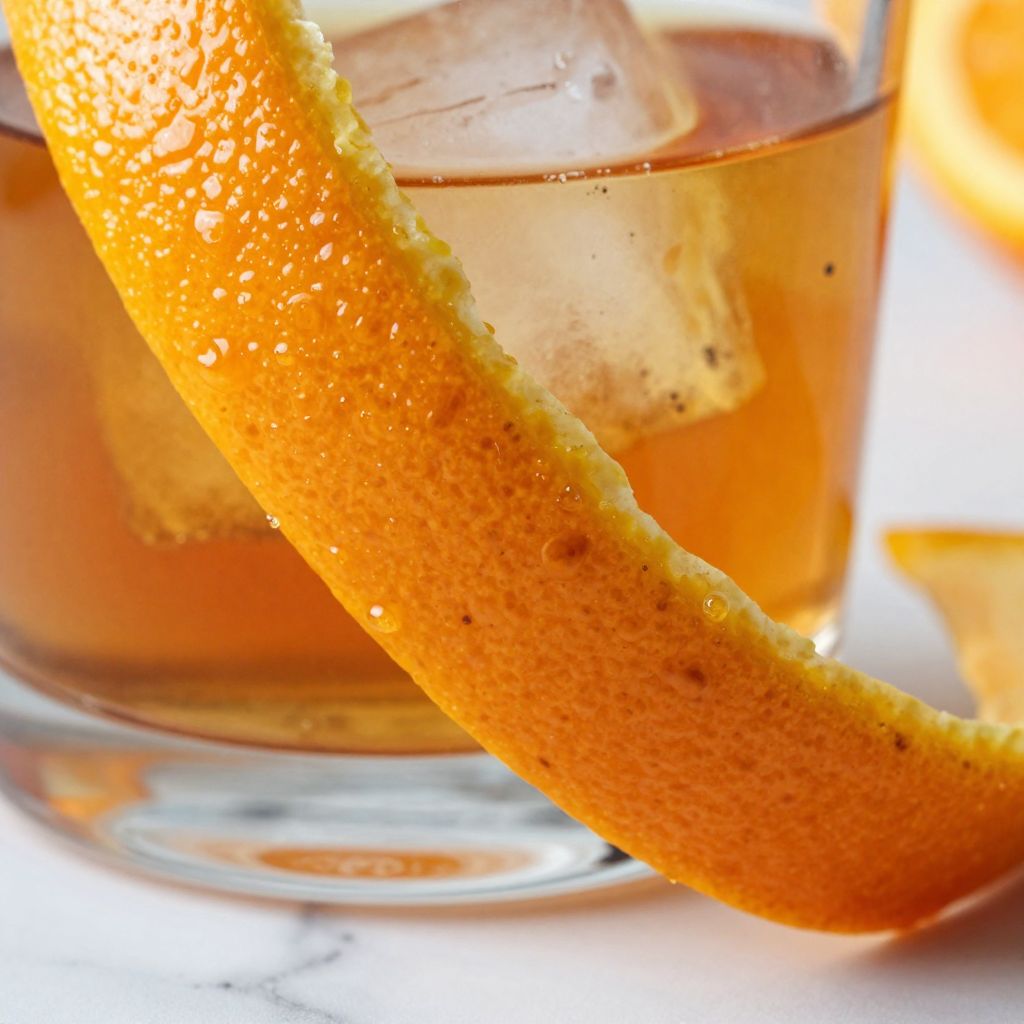 Step by step making Maple Old Fashioned