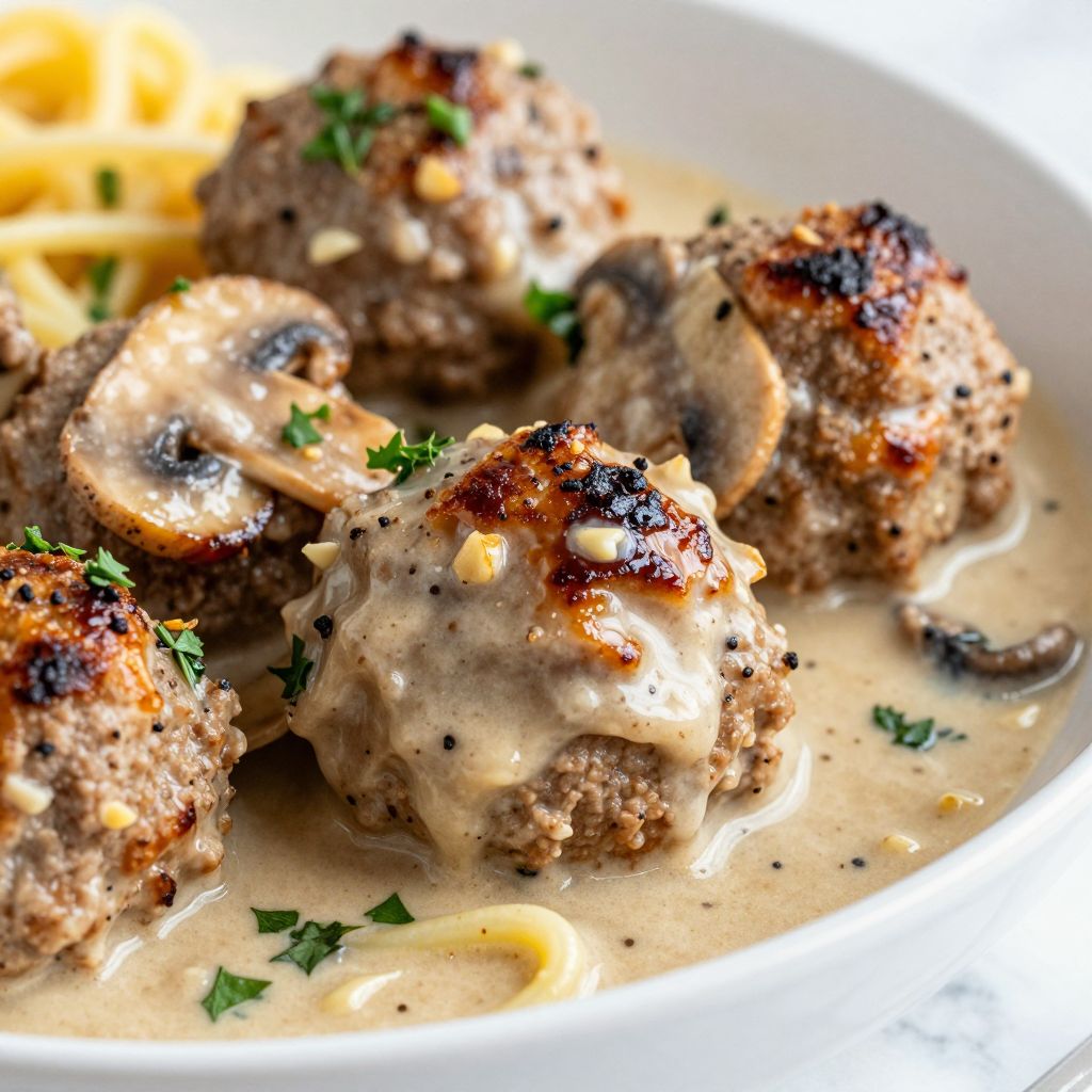 Meatball Stroganoff