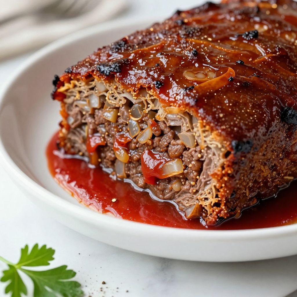 Meatloaf Sauce Step Image