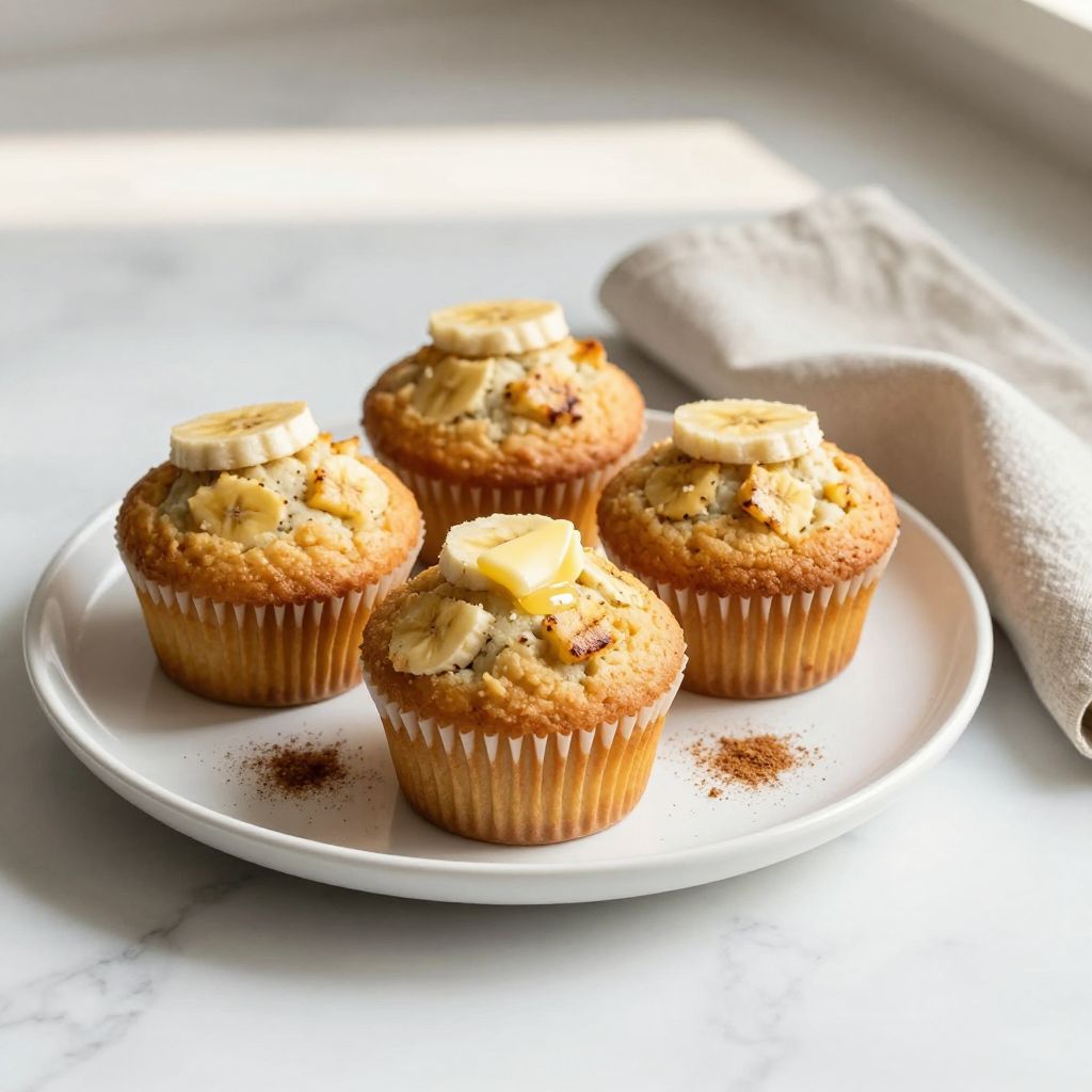 Moist Banana Muffins Image