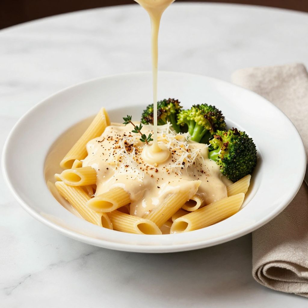 Mornay Sauce Serving Suggestion