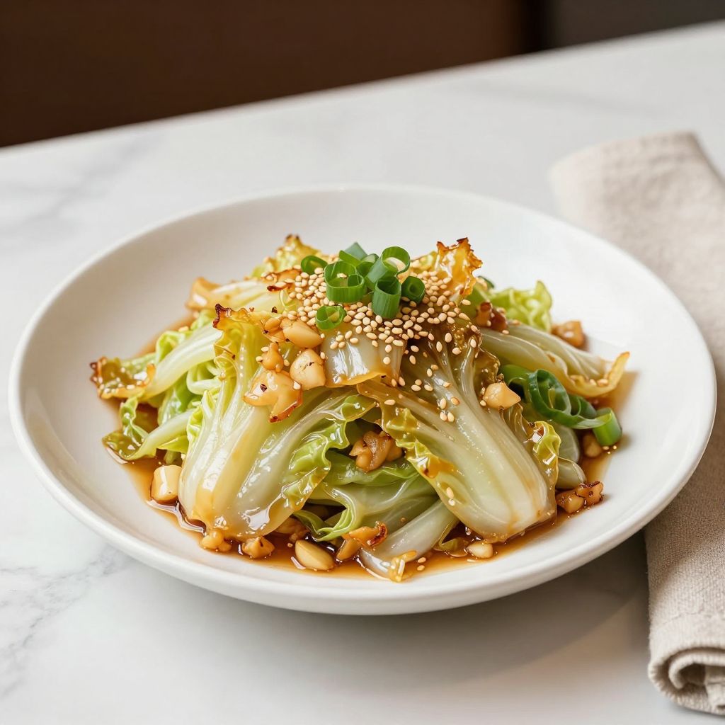 Sauteed Napa Cabbage
