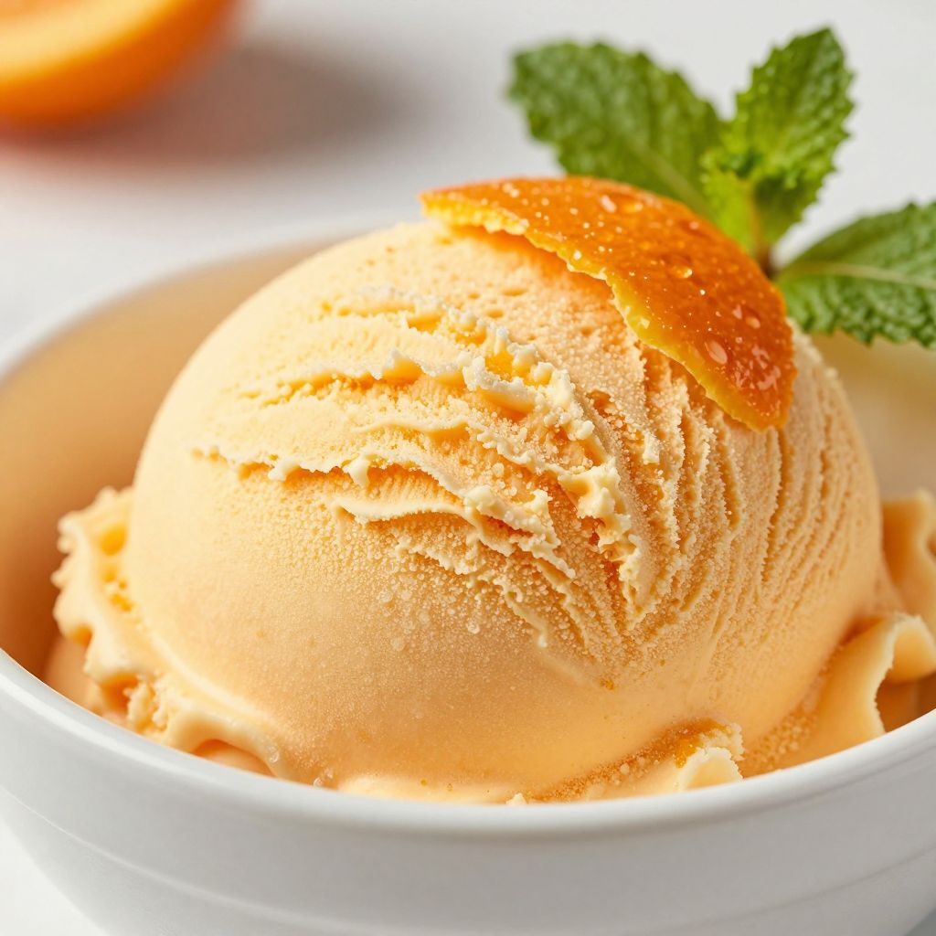Orange Sherbet Process Image