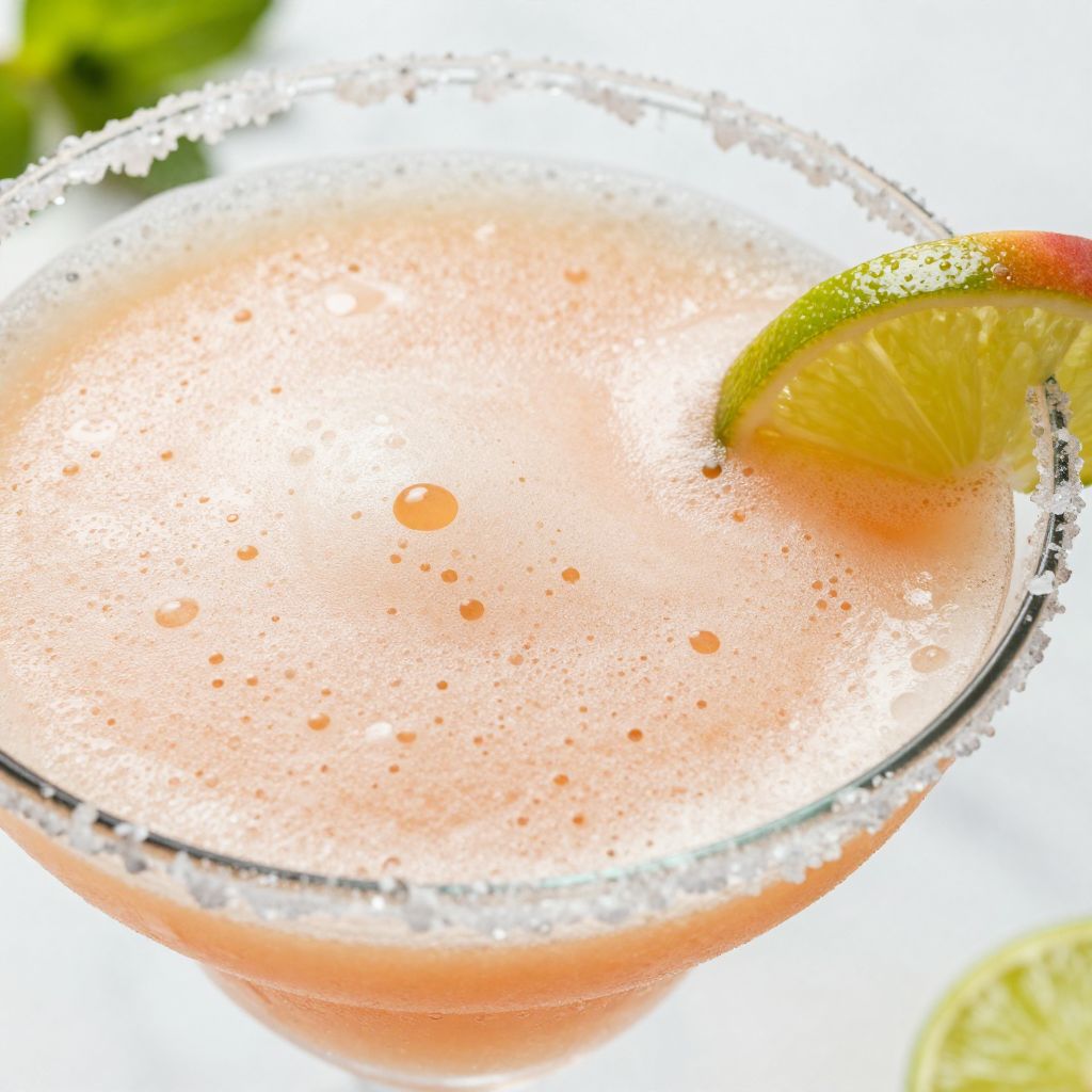 Peach Margarita Step by Step